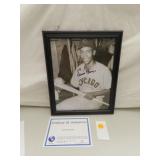 Ernie Banks 8x10 Signed Photograph with COA