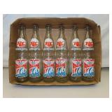 6 Vintage RC Cola (16 oz) 1776 Bottles with Caps