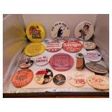 Assorted Pinbacks (as shown)