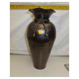 Large Brass Vase 16&1/4" x 8"