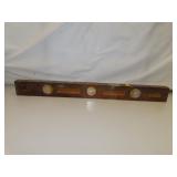 Antique Level = Midwest Level Mfg with some damage