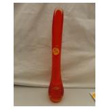 Vintage Viking Glass Vase with Original Label 11"