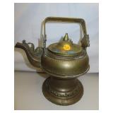 Antique Solid Brass Tea Pot (Heavy)