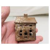 Small Old Cast Iron Bank