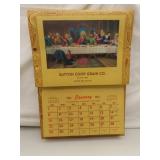 1961 Sutton Co-Op Grain Co Sutton, Nebr Calendar