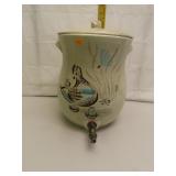 Antique Red Wing Bob White Quail Drink - Water