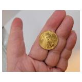 1998 (1/4 oz)  American Gold Eagle $10.00 Coin