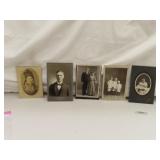 5 Antique Black & White Photographs