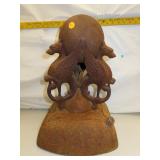 RARE Antique Cast Iron Stove Topper = Mod 500