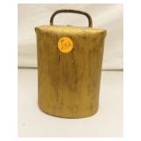 Antique Metal Cow Bell 6&1/4" x 4&3/4"