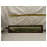 Antique WWI Panorama of Camp Funston Kansas Yard