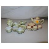 Vintage Occupied Japan Bird Tea Set & Bear-