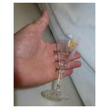 Waterford Crystal Goblet = 5&1/2"