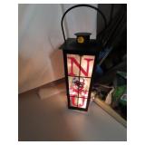 Nebraska Huskers Hanging Light = 15"