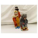 2 Vintage Japan Battery Operated Toys (Both Need