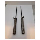 2 Pure Spring Water Ice Picks =Village of Trenton