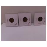 3 Indian Head Pennies = 1903 - 1904 - 1905