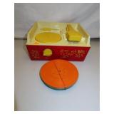 Vintage 1971 Fisher Price Music Box Record Player