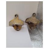 2 Vintage Coca-Cola Bottle Openers