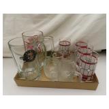 Lot of Advertising Glasses - Mugs and more