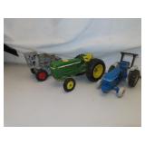 2 Vintage Tractors & 1 Combine (Parts or Repair)