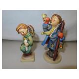 2 Vintage Hummel Figurines - Tallest = 5"