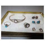 Native Amreican Jewelry = Both Rings Size 6 &