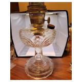 Vintage Aladdin Oil Lamp = 12&3/4" overall