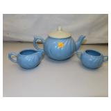 Vintage Porcelain TeaPot - Cream & Sugar U.S.A.