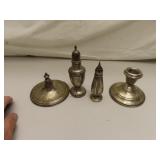 4 Pc Scrap Sterling Silver (3 are weighted)