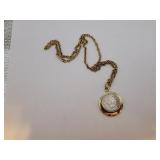 1902 Silvered Indian Head Penny in Gold Toned