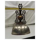 Antique Monitor Coal Stove Topper = 20&1/2"x14"x