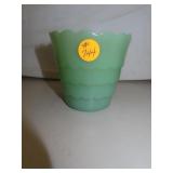 Vintage Fire King Jadeite Vase 3&4/8"