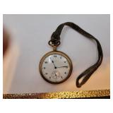 Antique Elgin 17 Jewel Pocket Watch = Non Running