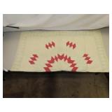 Antique Quilt 38" x 34" (1 small hole)