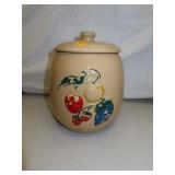 Vintage 8&3/4" Stoneware Cookie Jar