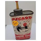 Vintage PECARD Shoe Oil  (Near Full)