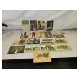 Assorted Old Post Cards -2= Paris (Nude-Risque)