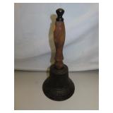 Vintage Brass Bell = NRA "Let Freedom Ring"