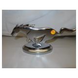 Chrome Mustang Horse 11&1/2" x 5&1/2"