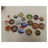 Assorted Vintage Pinbacks (as shown)