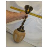 Antique Ceiling Light Fixture - Hangs Down 19&1/2"