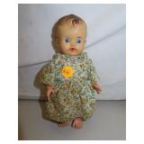 Vintage Sun Rubber Doll = 8&1/4"