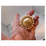 Signed KJL (Kenneth J Lane) Brooch Pin Pendant