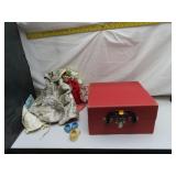 Case Full of Hand Made Doll Clothes