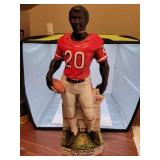 Vintage Nebraska Johnny Rogers Decanter 14"