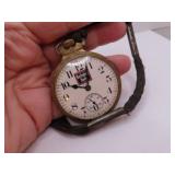 Antique Elgin "Burlington Route Logo" Pocket Watch