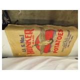 Burlap Honker Brand 100 Pounds Potatoes Bag =