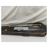 NO SHIPPING -Antique Coffin Violin Case & Music