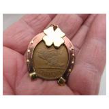 Good Luck Pendant with 1965 Foreign Eire Coin